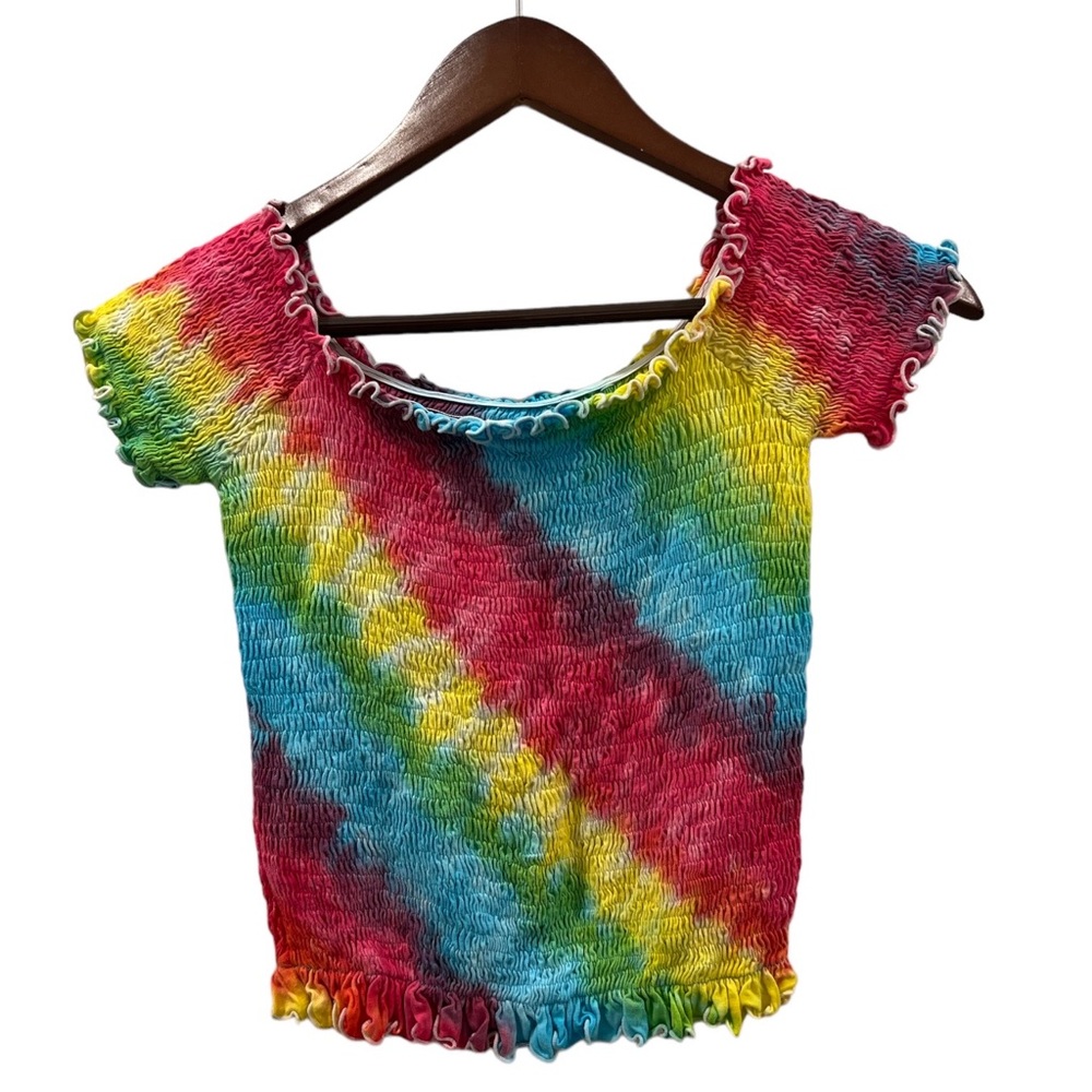 Flowers By Zoe, Girls size M, rainbow